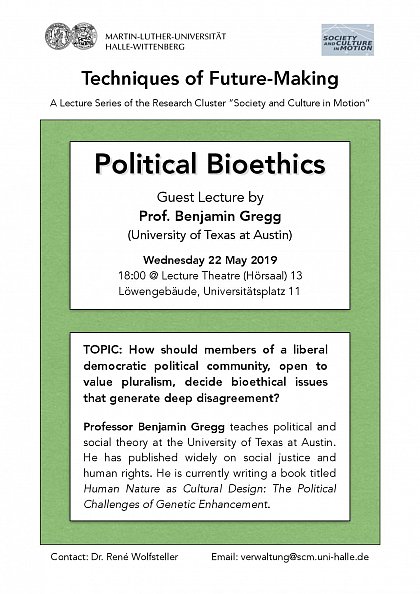 Poster Gregg Bioethics