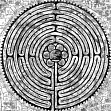 Labyrinth at the cathedral’s floor (ca. 1200)
